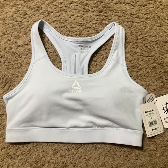 Reebok Women's Stronger Sports Bra with Mesh Panel and Removable Cups, Size-S - Picture 5 of 11